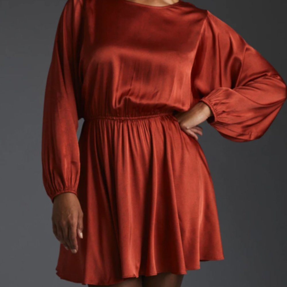 Caballero Long-Sleeve Dress Size M